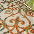 thumbnail image 4 of Nourison Aloha Indoor/Outdoor Transitional French Country Multicolor 9' x 12' Area Rug, (9' x 12'), 4 of 10