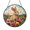 Acrylic 3.5 Inch, variant on Fantasy Rabbit Stained Glass Style Window Suncatcher, Decorative Bunny Hanging Art Panel, Colorful Glass Ornament for Nature Home Decor, Unique Gift for Animal Fans