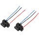 thumbnail image 1 of Zócalo del arnés del faro, 2 piezas de bombilla LED H4‑3 Conector de bombilla LED Zócalo de cableado para un rendimiento de primer nivel del automóvil, 1 of 8