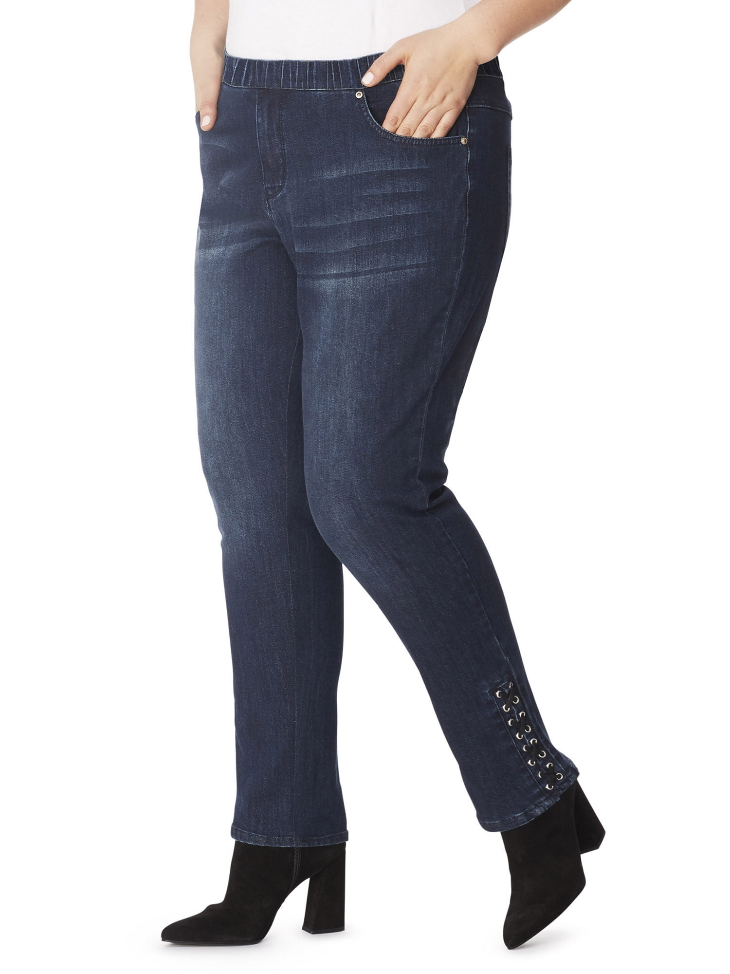 jms elastic waist jeans