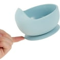 thumbnail image 2 of 6pcs Baby Feeding Set BPA Free Silicone Suction Bowl & Plate Spoon fork Silicone Adjustable Bib Non-Slip Baby Weaning Set Baby Tableware Set Baby Eating Supplies Suitable for, 2 of 6
