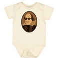 thumbnail image 3 of Inktastic Funny Rockin' Shakespeare Boys or Girls Baby Bodysuit, 3 of 5