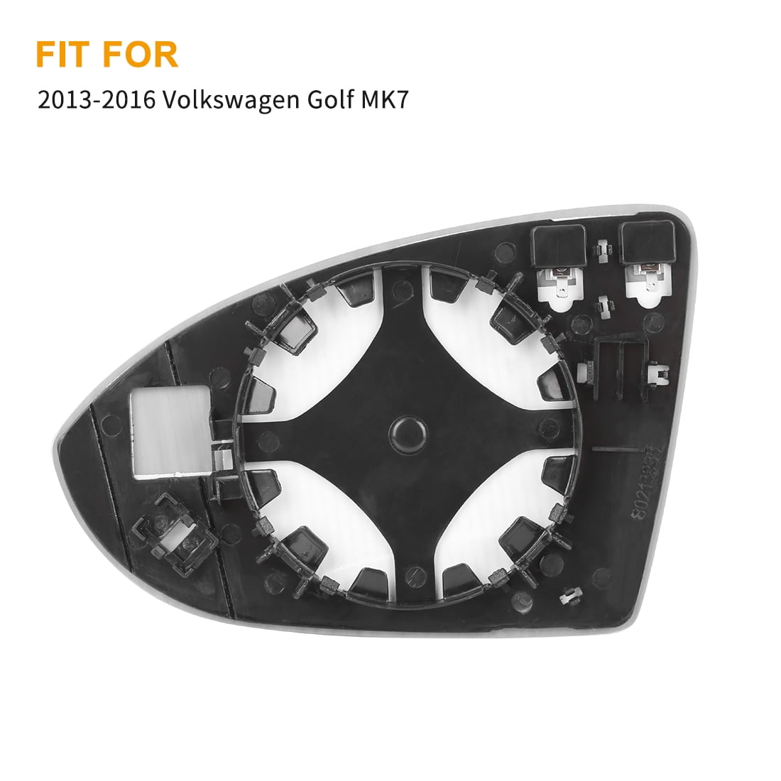 Car Mirror Glass Heated with Backing Plate Passenger Side RH for 2013