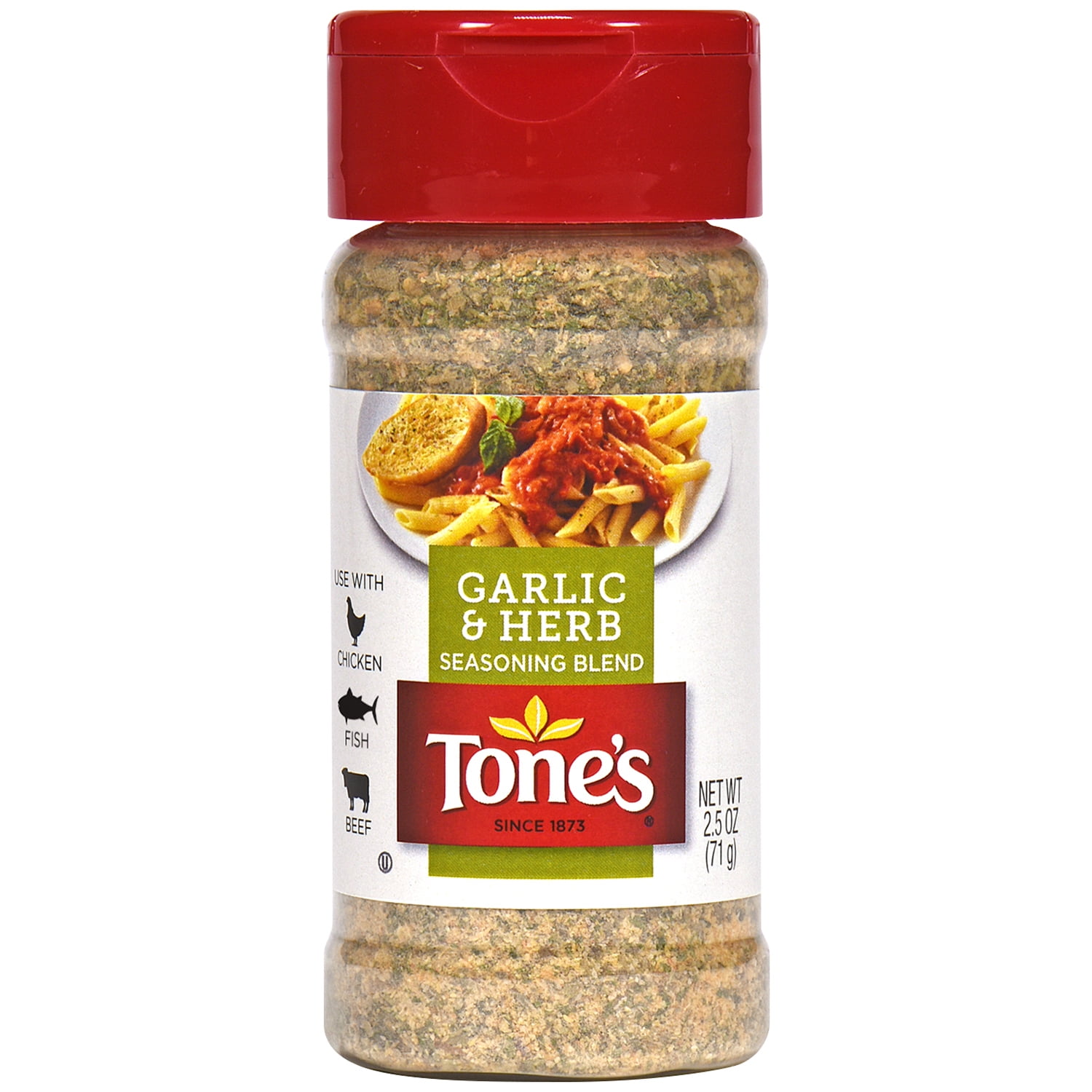 Tone's Garlic & Herb Seasoning Blend, 2.5 oz