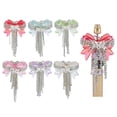 thumbnail image 6 of 6pcs Rhinestone Bows Beads, 6 of 6