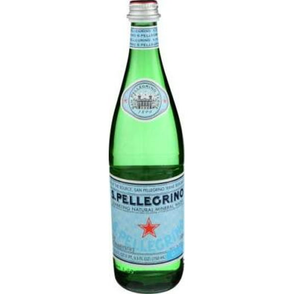 (Pack of 12) San Pellegrino Sparkling Mineral Water 750 Ml
