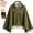 Green, variant on Heated Shawl Wrap for Women, USB Wearable Blanket with 3 Heat Settings - Zip-Front Hands-Free Fit, Knit & Plush Lining for Home & Office
