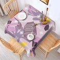 thumbnail image 6 of Floral 42" Square Waterproof Tablecloth, Floral Print Polyester Table Cover, 6 of 6