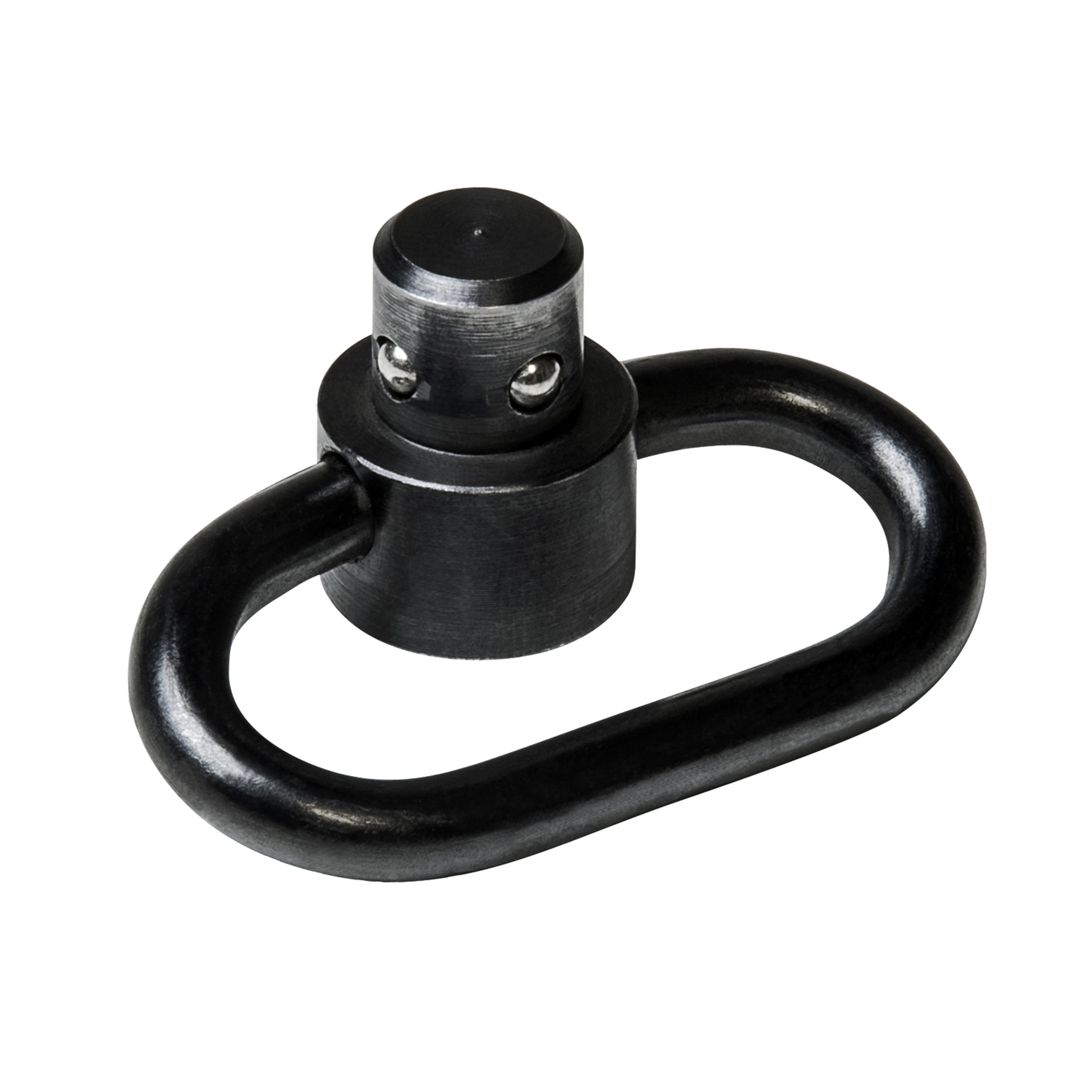 Sling Swivel 1.25" Quick Detachable, Black Steel