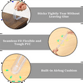 thumbnail image 3 of Rubber Chair Wall Protector From Chair Back,6 Pack Clear Furniture Bumpers Silicone Cabinet Door for Shower Doors,Drawer, 3 of 7