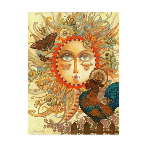 Trademark Fine Art 'The Funkadelic Dawn' Canvas Art by David Galchutt