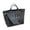 Black, variant on Soft Glossy PVC Tote Bag for Women, White, Lightweight Large Handbag for Daily Shopping Commute
