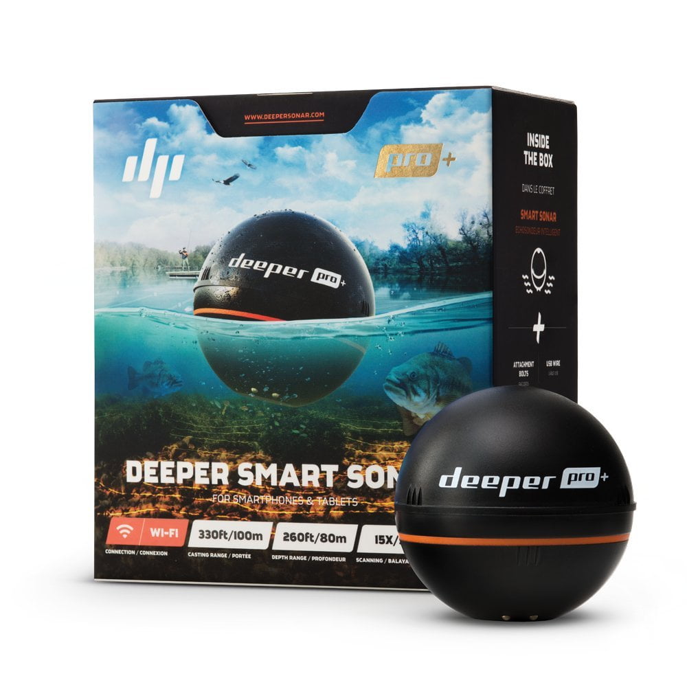 Utilisation plus profond DP1H20S10 Pro Smart Portable Sonar-sans fil Wi-Fi Fish Finder