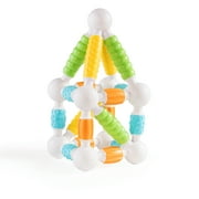 Guidecraft Grippies Builders - 30 Piece Set: Soft Grip Magnetic Building Set, Educational STEM Construction Toy for Toddlers