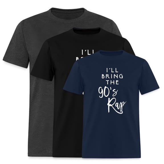 EcoLoom I'll Bring The 90s Rap Party Group Drinking Short Sleeve Unisex T Shirt