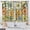 Boho Floral 1, variant on Boho Floral Kitchen Curtains - Bohemian Tropical Rustic Retro Flower Cafe Farmhouse Small Short Tier Window Curtains for Living Room Decor Rod Pocket Window Drapes 36 Inch Length Set 28x36