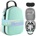 thumbnail image 1 of Étui Rigide Compatible avec Meta Quest 3S/Quest 3/Oculus Quest 2 Officiel Original/Élite Sangle VR Casque de Jeu, Étui de Voyage Portable Vision Pro pour Accessoires de Contrôleurs Tactiles, 1 of 6