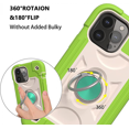 thumbnail image 2 of FYBTO Compatible avec Étui iPhone 13 avec Support Rotatif à 360° Protection contre les Chutes de Qualité Militaire Étui Robuste Durable pour iPhone 13 Pro Max (Guava), 2 of 6