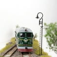 thumbnail image 3 of Modelo de luz de ferrocarril Yuarrent LED para exteriores accesorios micropaisajismo Negro, 3 of 6