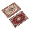 thumbnail image 3 of Miniature Dollhouse Carpet, Rich Colors Exquisite Pattern, Decor for Living Room and Bedroom with Silk Thread Material, 3 of 7