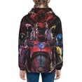thumbnail image 2 of Power Rangers Youth Active Sweatshirt Printing Casual Pullover Hoodies Winter Fall Clothes Outerwear Medium, 2 of 7