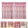 thumbnail image 2 of 2pcs Tinsel Curtains Fringe Backdrop Tinsel Backdrop Birthday Party Hanging Decors, 2 of 7