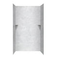 thumbnail image 5 of swan solid surface 96'' x 48'' x 48'' three panel shower wall, 5 of 7