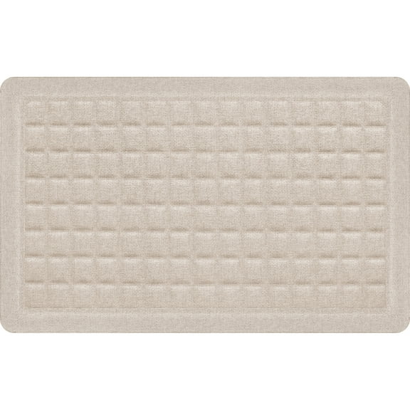 Better Homes & Gardens Gel Comfort Fallon Collection Vanilla Dream 20" x 32" Anti-Fatigue Kitchen Mat