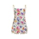 thumbnail image 1 of SAYOO Vestido corto informal con tirantes y cadena para mujer, con cuello en V, sin espalda, con lentejuelas SAYOO  Casual, 1 of 9
