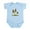 Sky Blue, variant on CafePress - Morel Mushrooms Body Suit - Baby Light Bodysuit, Size Newborn - 24 Months