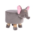 thumbnail image 4 of AMLESO Foot Stool Seat Chair Animal Shape Foot Rest for Entryway Playroom Apartment Elephant, 4 of 8