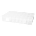 thumbnail image 1 of Household Plastic 24 Compartments Jewelry Earring Container Storage Case Clear, 1 of 3