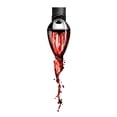 thumbnail image 1 of Aireador y vertedor de vino Rabbit, 7 pulgadas, plateado/negro/transparente, 1 of 9