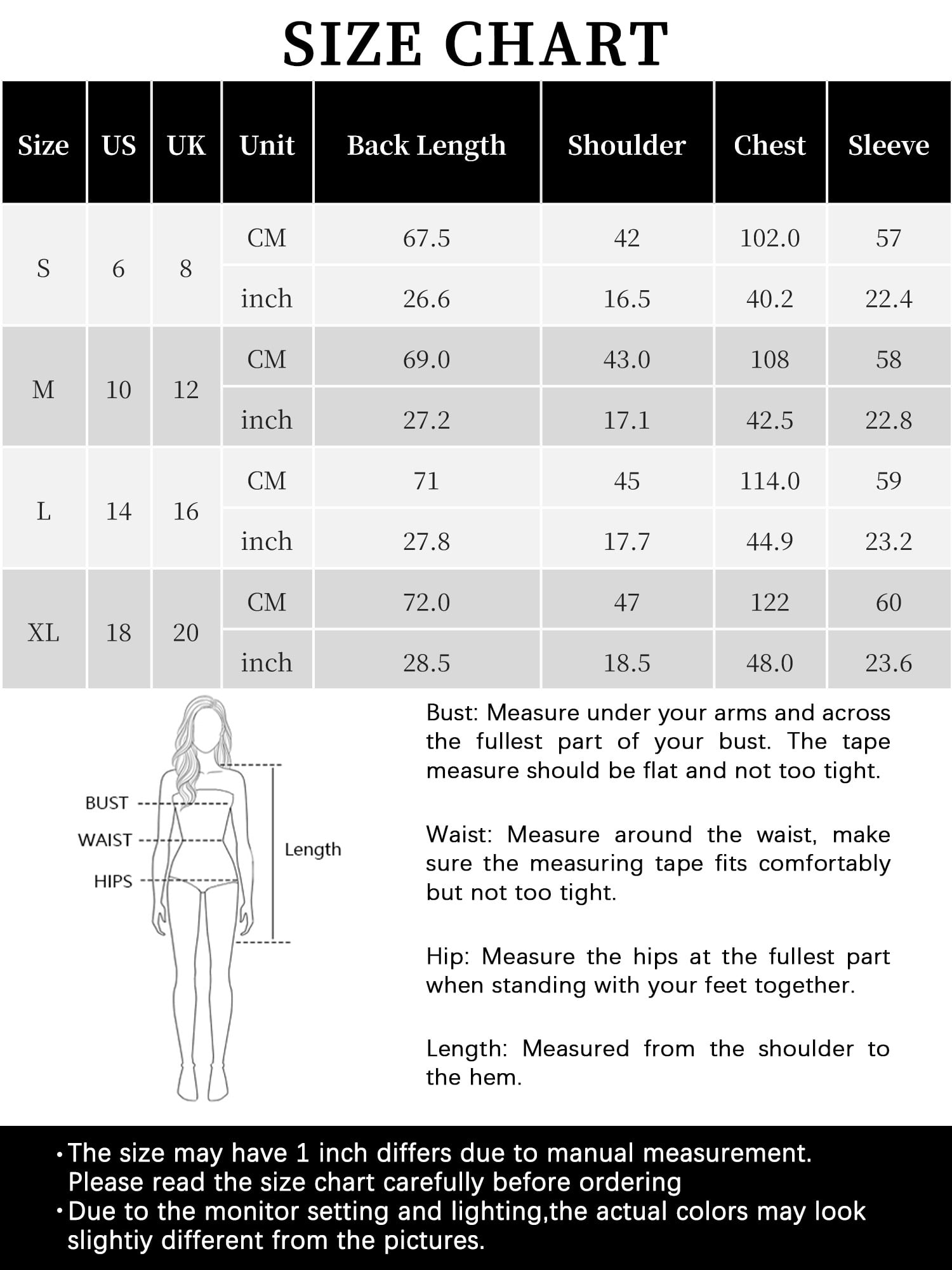 DARING DIVA Women's Faux Fur Coat Long Sleeve Lapel Shaggy Jackets with Pockets S White