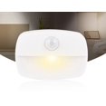 thumbnail image 4 of Jinsinto 2 Pcs Automatic LED Night Light, Self-adhesive Motion Sensor Wall Night Lamp, Wall Night Light，Warm White Light，6.2*4.2*2.5cm, 4 of 4