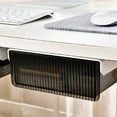thumbnail image 4 of Meitianfacai Desk Under The Nonporous Drawer Organizer Hidden Pen Holders Office Sundry Organizer Student Desk Stationery, 4 of 6