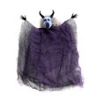 thumbnail image 2 of Hanging Grim Reaper Decorations with Cloaks, Halloween Decorations, Indoor Outdoor Yard Decor for Parties, Haunted House, Tree Ornament Favors, Purple, 2 of 9