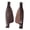 Dark Brown, variant on Horse Western Adult Floral Tooled Tan Leather Replacement Saddle Fenders 5258DT