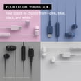 thumbnail image 4 of Auriculares Sony IER-EX15C USB-C con conector intraural para iPhone, color rosa, 4 of 5