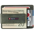 thumbnail image 5 of Alpine Swiss Mens RFID Safe Slim Magnetic Money Clip Leather Front Pocket Wallet, 5 of 7