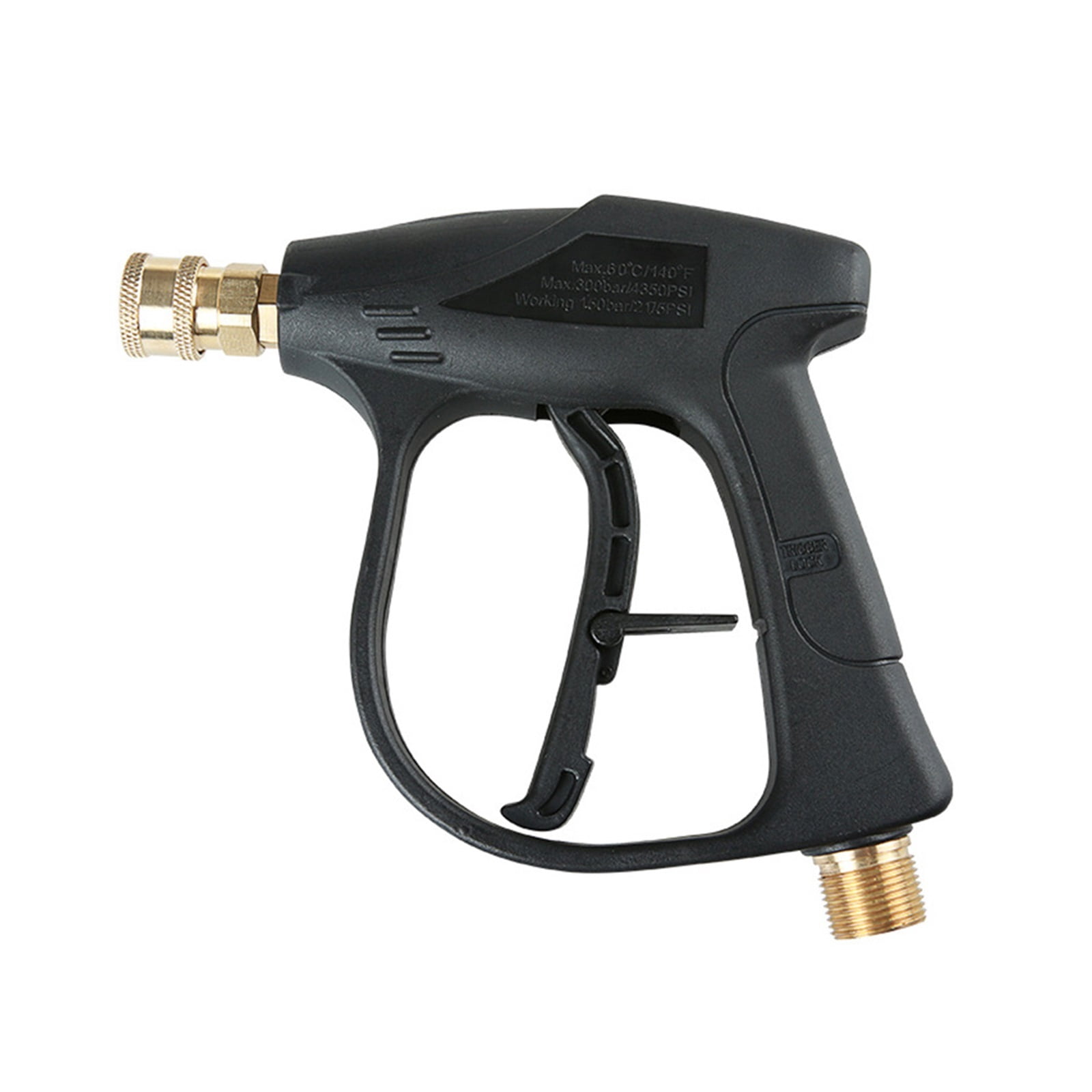 High Pressure Water Gun 220bar Foam PA Kettle Plastic Metal Portable For Car Truck Motorcycle Floor For Window Cleaning