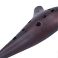 thumbnail image 2 of 12 Hole Alto Ocarina in C, Dolomite Shell, Classical Flute, Professional Beginner Instruments, 2 of 2
