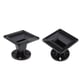 thumbnail image 1 of Paquete de 2 altavoces de agudos de bocina de bocina de bocina de 25 mm de boca plana de 120x120 mm para amplificador de audio doméstico, dist Sunnimix Horno de altavoz del coche Tweeter, 1 of 8