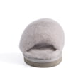 thumbnail image 5 of Aus Wooli Australia Womens Sheepskin Fluff Slide Slippers - Light Grey, 5 of 8