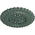 thumbnail image 3 of Ekena Millwork 18 1/2"OD x 7/8"ID x 1 1/2"P Sellek Ceiling Medallion (Fits Canopies up to 1 1/8"), Hand-Painted Cloud Burst, 3 of 5