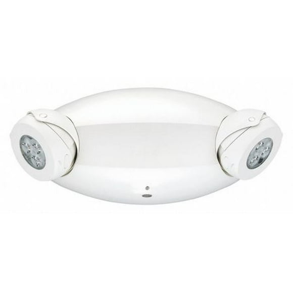 Lithonia Lighting ELM6L UVOLT LTP SDRT Emergency Sign, White