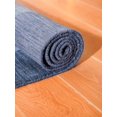 thumbnail image 7 of Rugsotic Carpets Hand Knotted Wool Area Rug 9'x12' Blue Contemporary Rectangle Indoor Rug for Living Room, Bedroom Antimicrobial L00201, 7 of 7