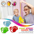 thumbnail image 3 of Giant Jumbo Original Sticky Hands (24 Pack Assorted) Mega Large Fun Stretchy Silly String Toy for Kid Adult,Stress Anxiety ADHD Relief,Party Favors,Birthday Gift,Goodie Bag Stuffers,Classroom Prizes, 3 of 6