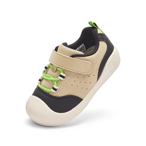 Balabala Toddler Barefoot Sneakers for Boys & Girls, Wide Toe Box Zero Drop First Walking Shoes, Non-Slip Lightweight Preschool Outdoor Running Shoes
