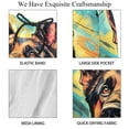 thumbnail image 4 of luoweisi Men's Beach Shorts Quick Dry Swim Trunks with Mesh Lining Sheepdog S, 4 of 5